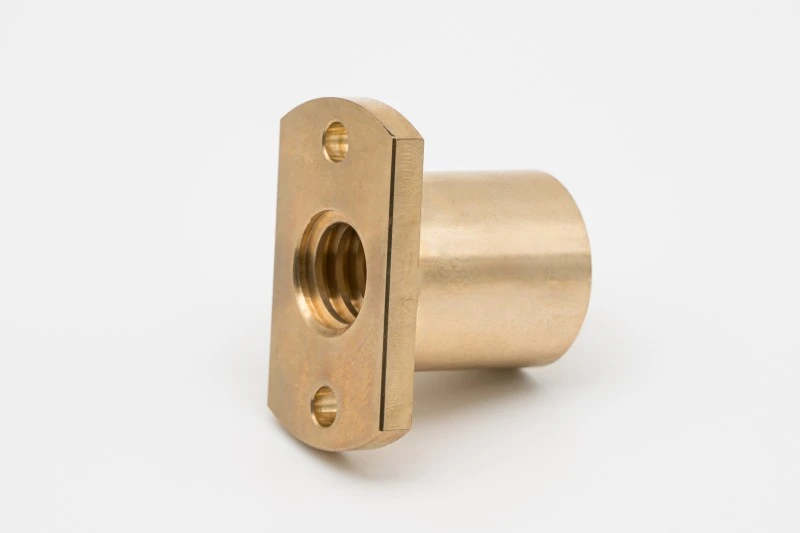 Brass Trapezoidal Screw Nut Brass Trapezoidal Screw Nut